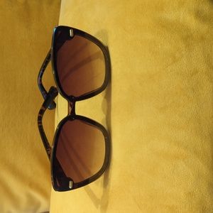Vince Camuto Backframe Square Sunglasses - Brown